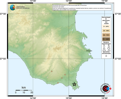 Mappa comuni con almeno 3 questionari