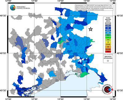 Mappa MCS - territori comuni