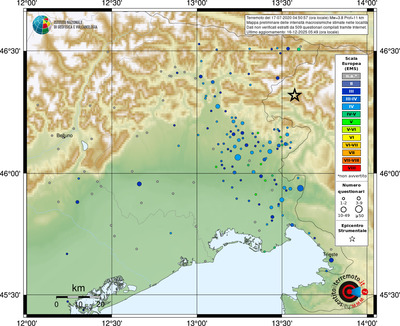 Mappa EMS - località