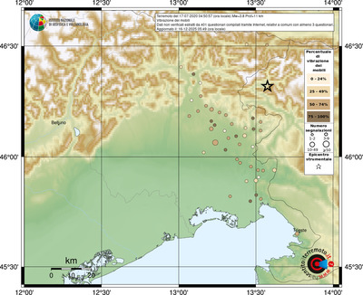 Mappa comuni con almeno 3 questionari