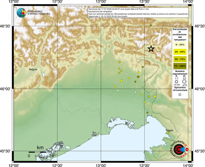 Mappa comuni con almeno 3 questionari