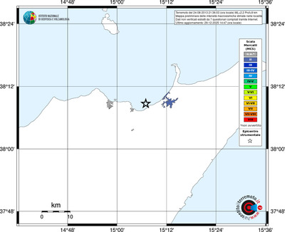 Mappa MCS - territori località