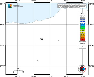 Mappa EMS - territori località