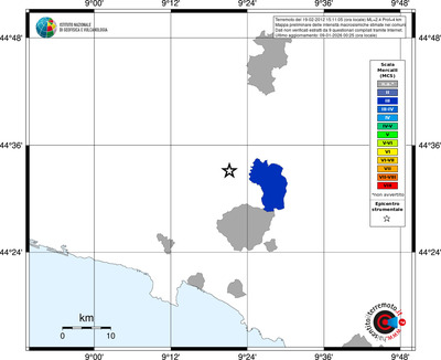 Mappa MCS - territori comuni