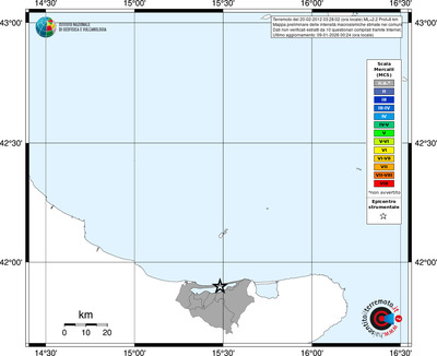 Mappa MCS - territori comuni