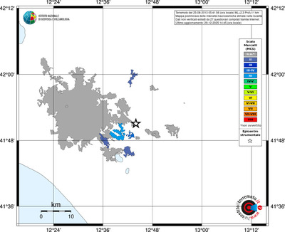 Mappa MCS - territori località
