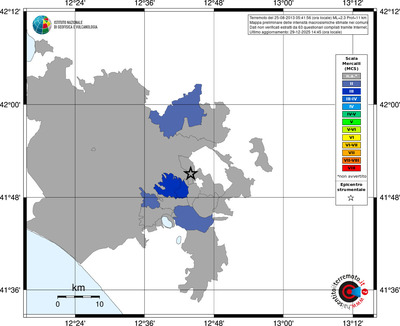 Mappa MCS - territori comuni