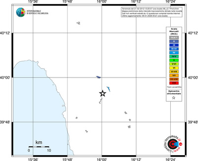 Mappa MCS - territori località