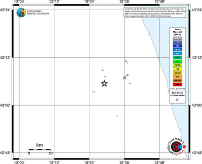 Mappa MCS - territori località