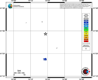 Mappa MCS - territori località