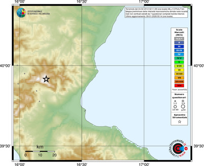 Mappa MCS - località