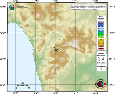 Mappa EMS - località