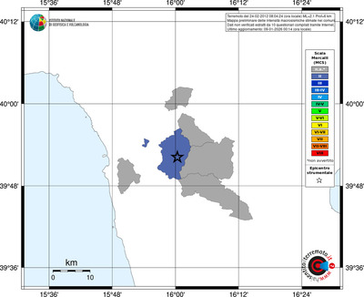 Mappa MCS - territori comuni