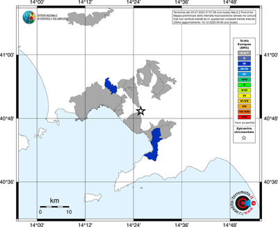 Mappa EMS - territori comuni