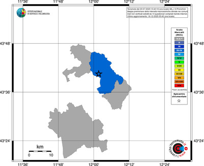Mappa MCS - territori comuni