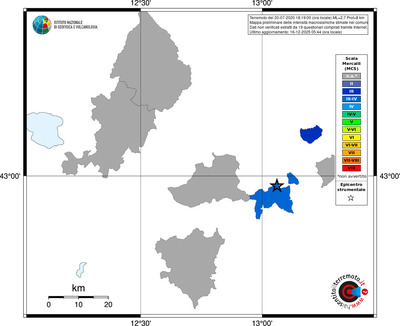 Mappa MCS - territori comuni