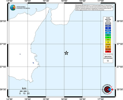 Mappa MCS - territori località