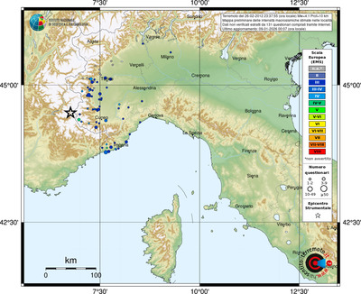 Mappa EMS - località