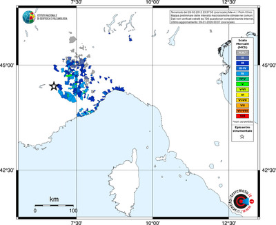 Mappa MCS - territori comuni