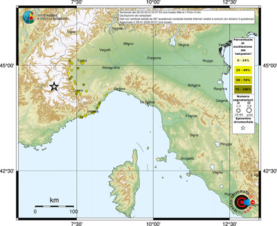 Mappa comuni con almeno 3 questionari