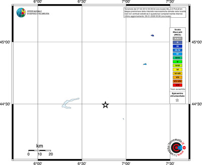 Mappa MCS - territori località