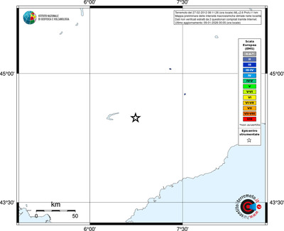 Mappa EMS - territori località