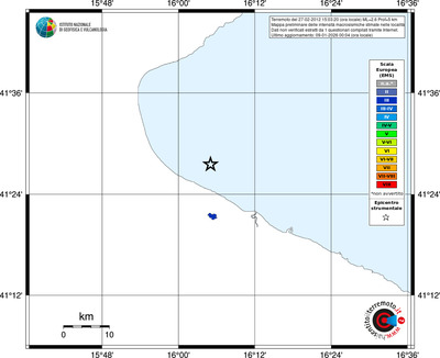 Mappa EMS - territori località