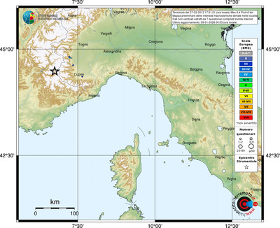 Mappa EMS - località
