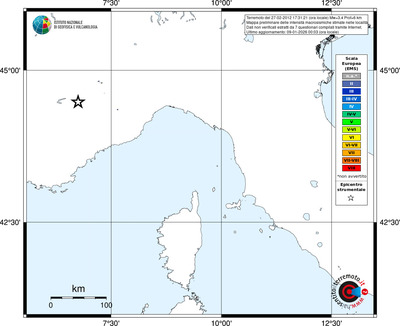Mappa EMS - territori località