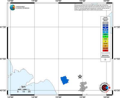 Mappa MCS - territori comuni