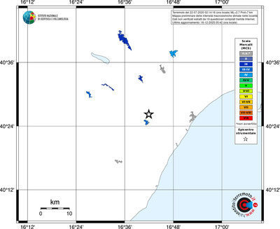 Mappa MCS - territori località