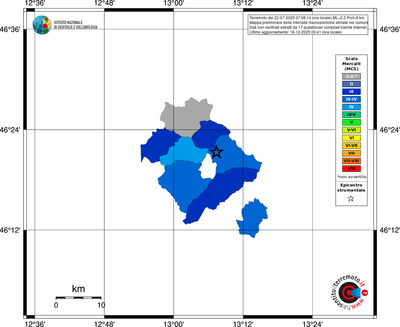 Mappa MCS - territori comuni