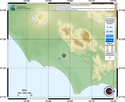 Mappa comuni con almeno 3 questionari