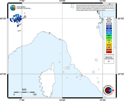 Mappa MCS - territori comuni