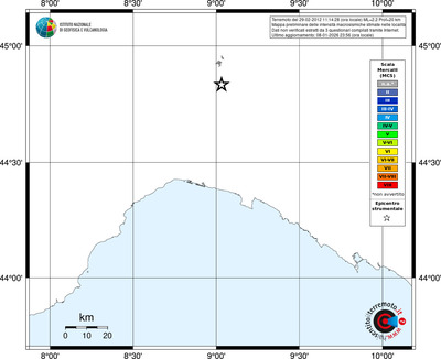 Mappa MCS - territori località