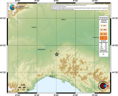 Mappa comuni con almeno 3 questionari