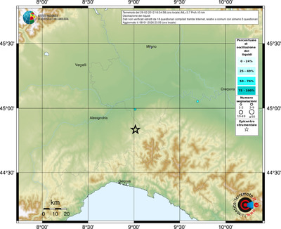 Mappa comuni con almeno 3 questionari
