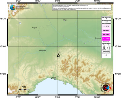 Mappa comuni con almeno 3 questionari