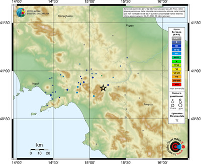 Mappa EMS - località