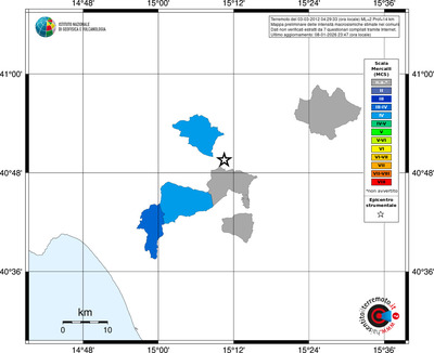 Mappa MCS - territori comuni