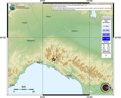Mappa comuni con almeno 3 questionari