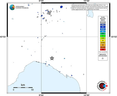 Mappa MCS - territori località