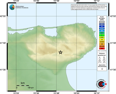 Mappa EMS - località