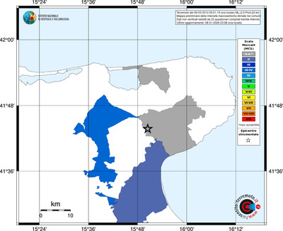 Mappa MCS - territori comuni