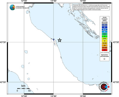 Mappa EMS - territori località
