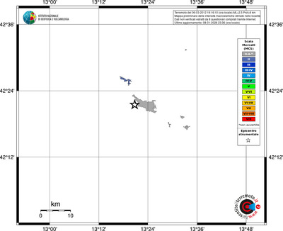 Mappa MCS - territori località