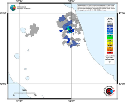 Mappa MCS - territori comuni