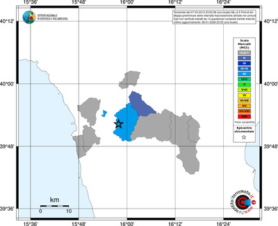 Mappa MCS - territori comuni