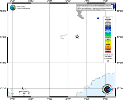 Mappa MCS - territori comuni