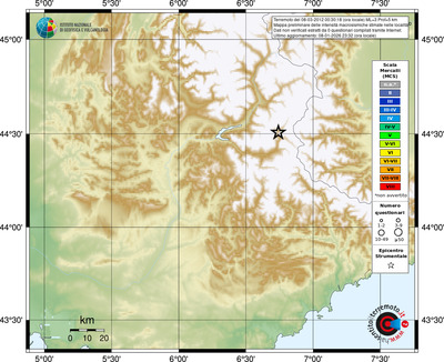 Mappa MCS - località